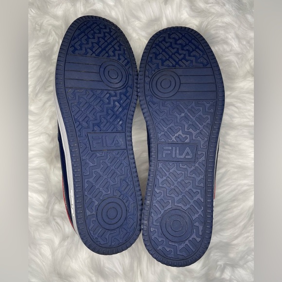 Fila Navy and Red Women's Sneakers - Picture 6 of 6